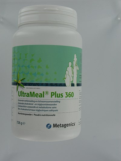 ULTRAMEAL PLUS 360 VANILLE POT 728G     METAGENICS