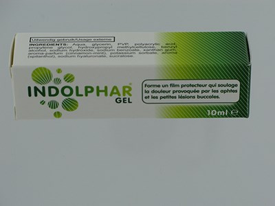 INDOLPHAR GEL TUBE 10ML