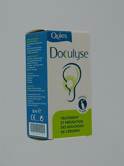 QUIES DOCULYSE A/BOUCHON CERUMEN SPRAY 30ML