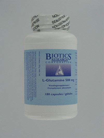 L-GLUTAMINE 500MG BIOTICS      CAPS 180