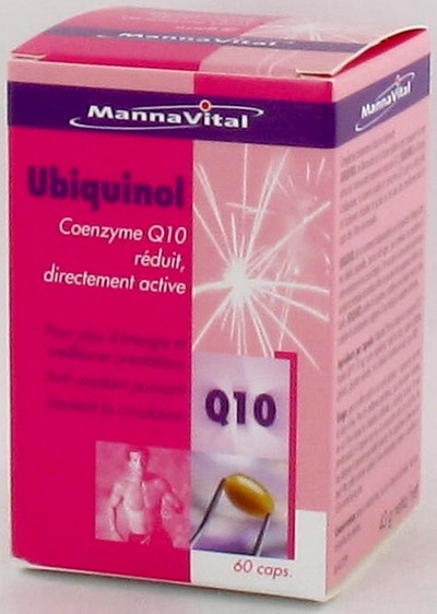 MANNAVITAL UBIQUINOL         CAPS 60