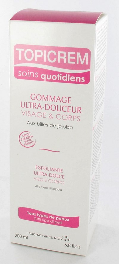 TOPICREM GOMMAGE VISAGE-CORPS TUBE 200ML