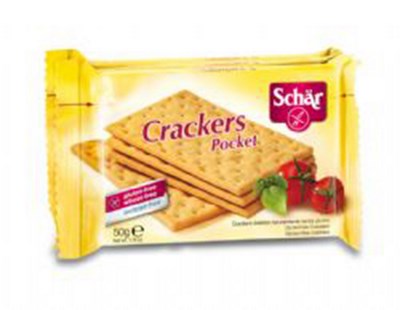 SCHAR CRACKER POCKET S/GLUTEN   3X50G 6541 REVOGAN