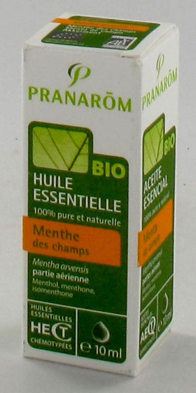 MENTHE DES CHAMPS BIO       HLE ESS  10ML PRANAROM