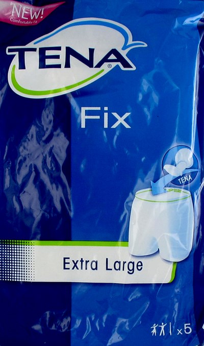 TENA FIX PREMIUM X-LARGE CULOTTE FIX.     5 754026