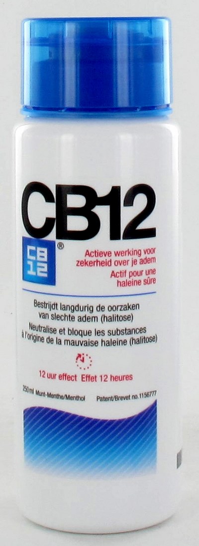 CB12 MENTHE MENTHOL EAU BUCCALE 250ML