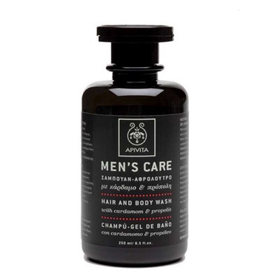 APIVITA MEN CARE SH CORPS-CHEVEUX            250ML